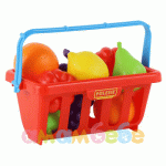 Пазарска кошница с плодове 9 части - 46963